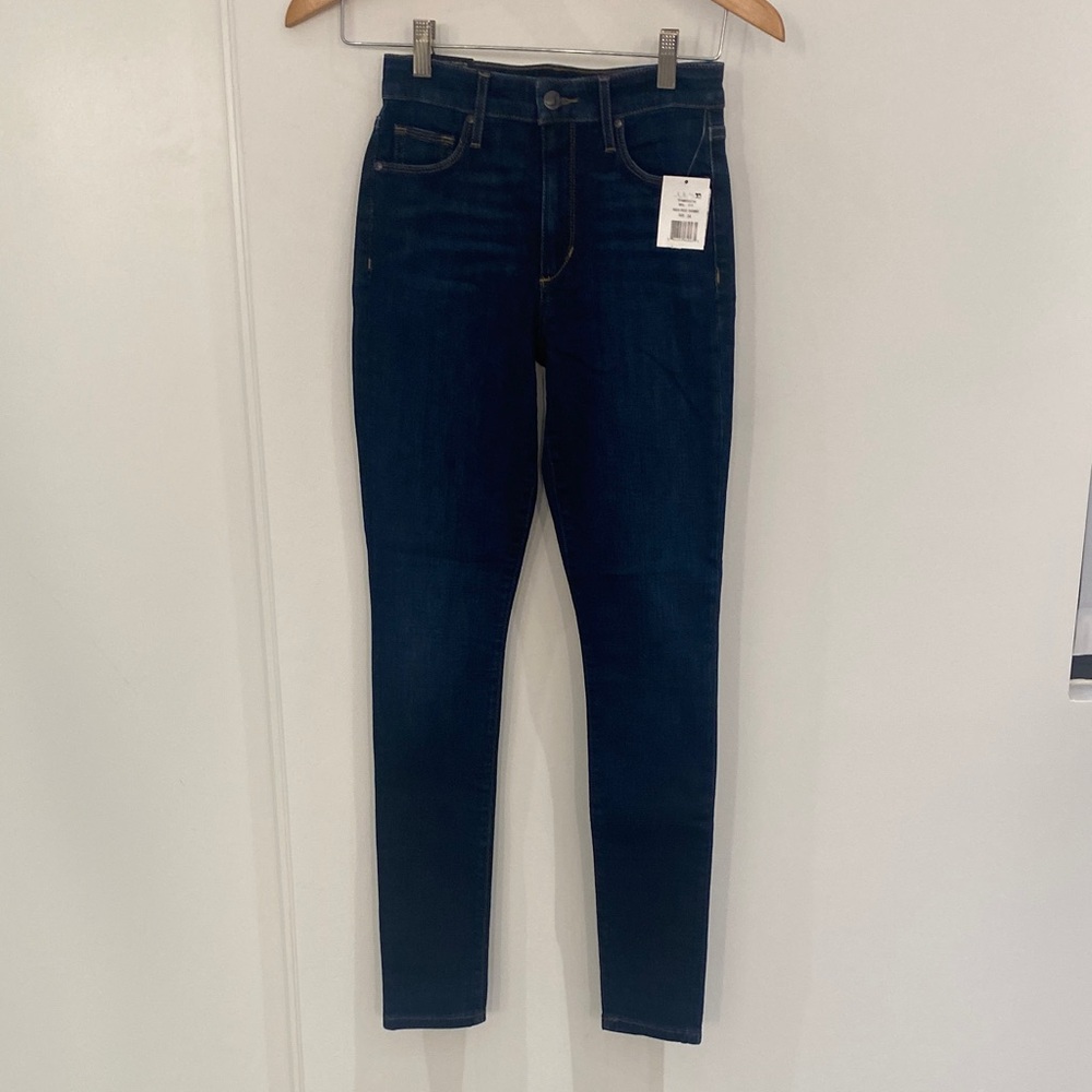 NWT Joe’s Jeans High Rise Skinny Size 24 Medium/Darker Wash